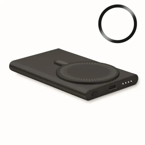 Gift Campaign Caricatore wireless magnetico a ricarica rapida con powerbank 15W> Caricabatterie|Power Bank Personalizzati