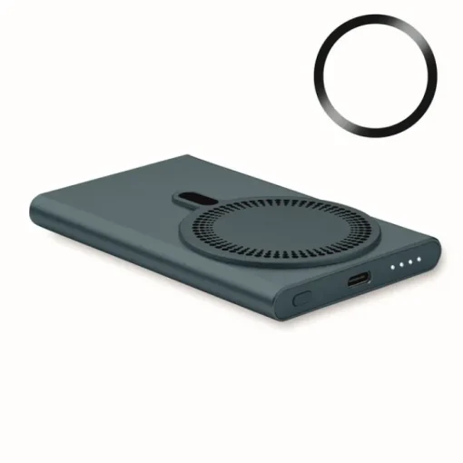 Gift Campaign Caricatore wireless magnetico a ricarica rapida con powerbank 15W> Caricabatterie|Power Bank Personalizzati