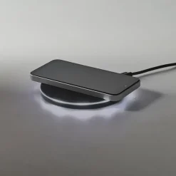 Gift Campaign Caricatore wireless retroilluminato in ABS da 10W Illume> Caricabatterie