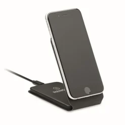 Gift Campaign Caricatore wireless pieghevole con supporto per cellulari 15W> Caricabatterie