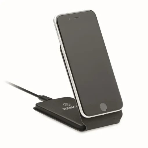 Gift Campaign Caricatore wireless pieghevole con supporto per cellulari 15W> Caricabatterie