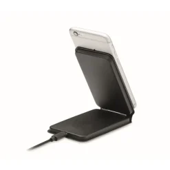 Gift Campaign Caricatore wireless pieghevole con supporto per cellulari 15W> Caricabatterie