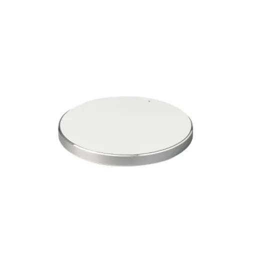 Gift Campaign Caricatore wireless pubblicitario in alluminio e ABS da 10W Fast> Caricabatterie
