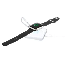 Gift Campaign Caricatore wireless quadrato da 15W in alluminio con moschettone></noscript> Caricabatterie