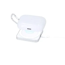 Gift Campaign Caricatore wireless quadrato da 15W in alluminio con moschettone></noscript> Caricabatterie