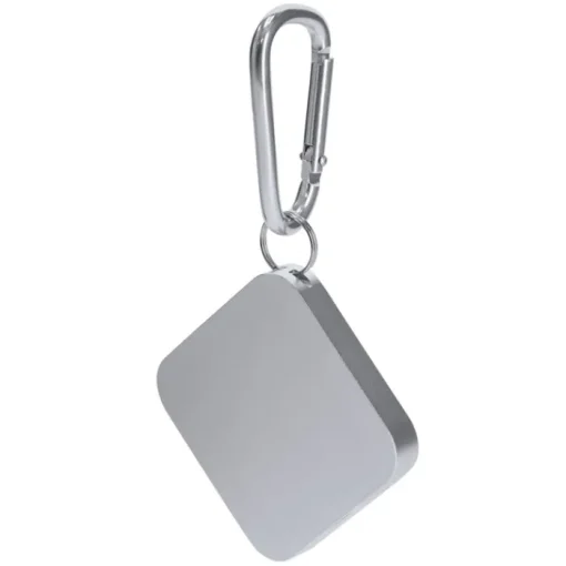 Gift Campaign Caricatore wireless quadrato da 15W in alluminio con moschettone> Caricabatterie
