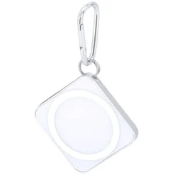 Gift Campaign Caricatore wireless quadrato da 15W in alluminio con moschettone></noscript> Caricabatterie