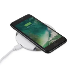 Gift Campaign Caricatore wireless rotondo con bordi che si illuminano da 5W> Caricabatterie