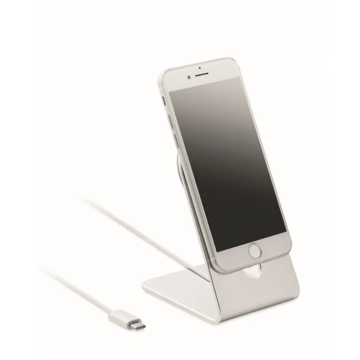 Gift Campaign Caricatore wireless 15W in alluminio con supporto magnetico Alu Stand> Caricabatterie