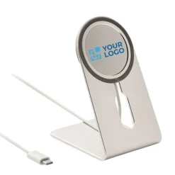Gift Campaign Caricatore wireless 15W in alluminio con supporto magnetico Alu Stand><noscript><img width=