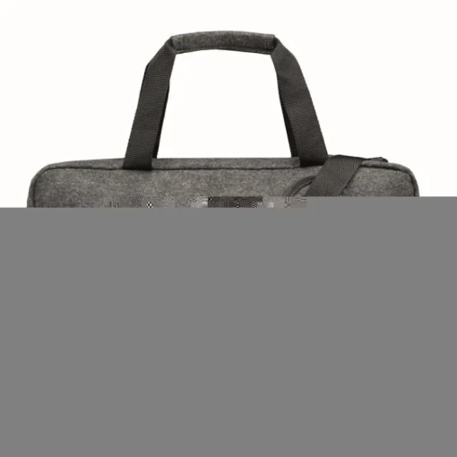 Gift Campaign Cartella in feltro RPET con tracolla regolabile e tasca per pc da 15''> Borse Porta Pc
