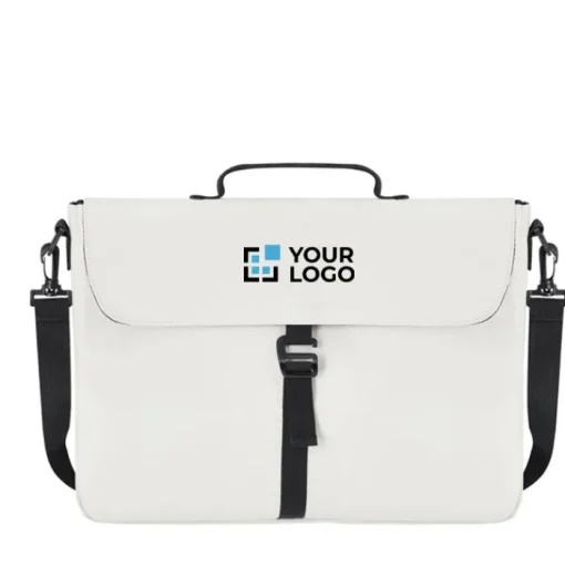 Gift Campaign Cartella in morbido PU con tracolla regolabile e tasca per pc da 15''> Borse Porta Pc