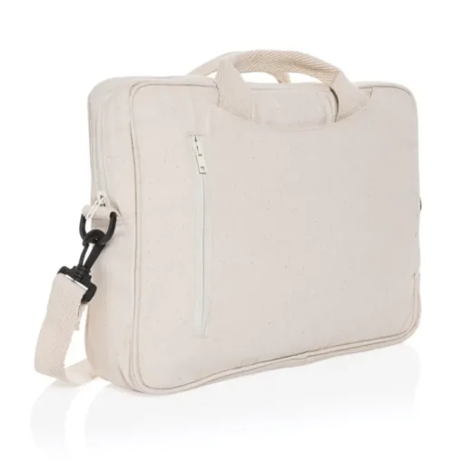 Gift Campaign Cartella porta pc da 15,4'' in twill di cotone riciclato da 340 g/m2> Borse Porta Pc