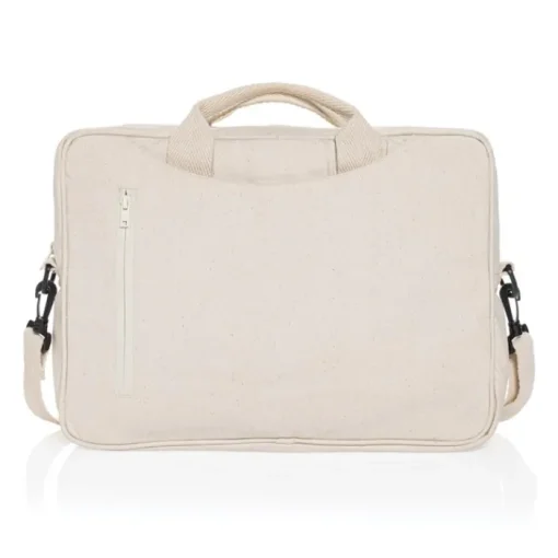 Gift Campaign Cartella porta pc da 15,4'' in twill di cotone riciclato da 340 g/m2> Borse Porta Pc