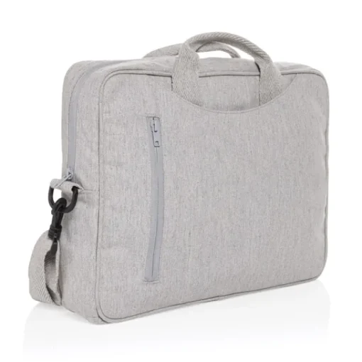 Gift Campaign Cartella porta pc da 15,4'' in twill di cotone riciclato da 340 g/m2> Borse Porta Pc