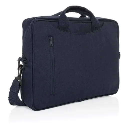 Gift Campaign Cartella porta pc da 15,4'' in twill di cotone riciclato da 340 g/m2> Borse Porta Pc