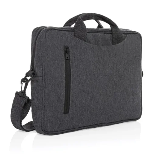 Gift Campaign Cartella porta pc da 15,4'' in twill di cotone riciclato da 340 g/m2> Borse Porta Pc