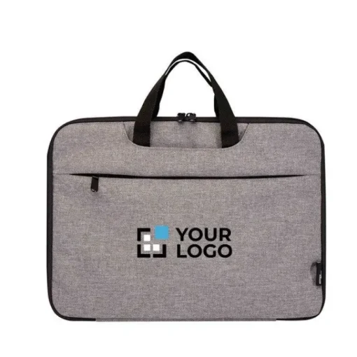 Gift Campaign Cartella porta pc in poliestere riciclato e fodera in RPET 2 in 1> Borse Porta Pc