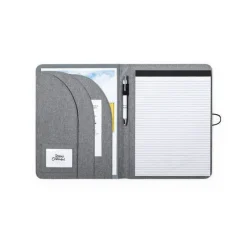 Gift Campaign Cartella portablocco con logo A4 multitasche fogli righe Mottled Grey></noscript> Portadocumenti Personalizzati