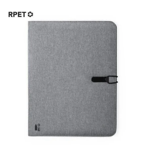 Gift Campaign Cartella portablocco con logo A4 multitasche fogli righe Mottled Grey> Portadocumenti Personalizzati