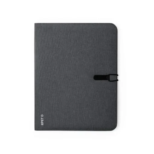 Gift Campaign Cartella portablocco con logo A4 multitasche fogli righe Mottled Grey> Portadocumenti Personalizzati