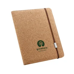 Gift Campaign Cartella portablocco personalizzata A4 in sughero fogli bianchi Cork> Portadocumenti Personalizzati