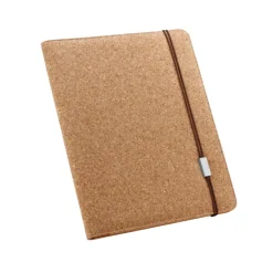Gift Campaign Cartella portablocco personalizzata A4 in sughero fogli bianchi Cork></noscript> Portadocumenti Personalizzati