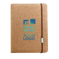Gift Campaign Cartella portablocco personalizzata A4 in sughero fogli bianchi Cork></noscript> Portadocumenti Personalizzati
