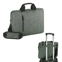 Gift Campaign Cartella portadocumenti con tasca pc e fascia trolley 14'' GreyStone></noscript> Borse Porta Pc