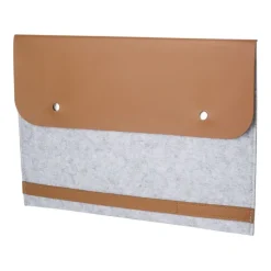 Gift Campaign Cartelle porta computer 14'' in feltro RPET con dettagli in similpelle></noscript> Custodie Per Pc