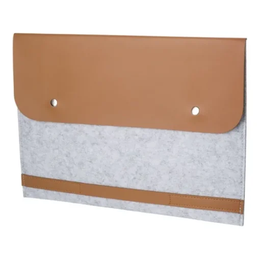 Gift Campaign Cartelle porta computer 14'' in feltro RPET con dettagli in similpelle> Custodie Per Pc