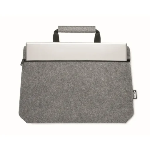 Gift Campaign Cartelle porta computer monoscomparto con tasca interna 15'' RPET Felt> Borse Porta Pc