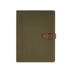 Gift Campaign Cartellette personalizzate A4 in cotone riciclato con chiusura a scatto in PU></noscript> Portadocumenti Personalizzati