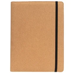 Gift Campaign Cartellina portablocco A4 sughero multitasche folgi a righe Cork Style> Portadocumenti Personalizzati