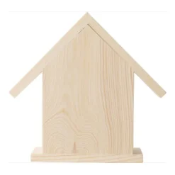 Gift Campaign Casetta per uccelli in legno con colori a tempera e pennello Birdhouse> Matite Colorate