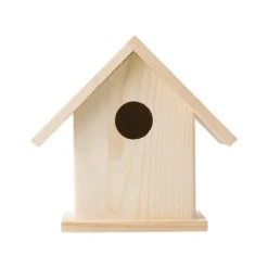 Gift Campaign Casetta per uccelli in legno con colori a tempera e pennello Birdhouse> Matite Colorate