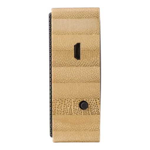 Gift Campaign Cassa wireless 5.0 personalizzato di bambù ad energia solare Bamboo> Casse Personalizzate