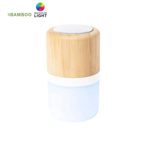 Gift Campaign Casse promozionali con tecnologia Led Intelligente in bambù Naturparty> Casse Personalizzate