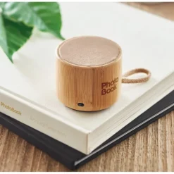 Gift Campaign Casse wireless 5.1 in ABS e bambù griglia di cotone Cool Speaker></noscript> Casse Personalizzate