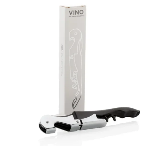 Gift Campaign Cavatappi classico da cameriere in acciaio inox con scatola> Cavatappi Personalizzati