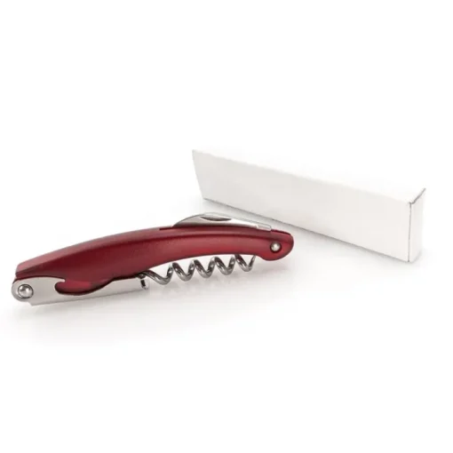 Gift Campaign Cavatappi in acciaio inox con apribottiglie e tagliacapsule> Cavatappi Personalizzati