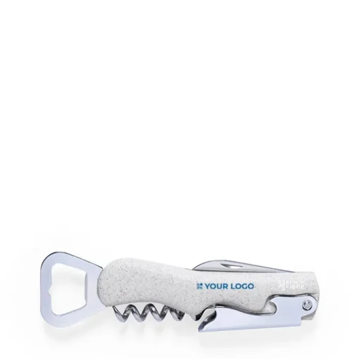 Gift Campaign Cavatappi promozionale con scocca in fibra di bambù e ABS Bamboo> Cavatappi Personalizzati