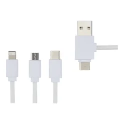 Gift Campaign Cavetto di ricarica con logo 5 connettori 100cm antibatterico></noscript> Gadget Per Medici E Infermieri