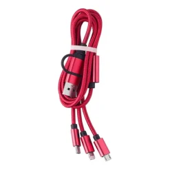 Gift Campaign Cavetto per la ricarica in nylon e fili in rame con 3 connessioni> Gadget Per Auto