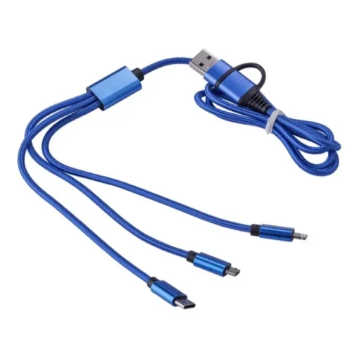 Gift Campaign Cavetto per la ricarica in nylon e fili in rame con 3 connessioni> Gadget Per Auto