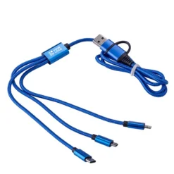 Gift Campaign Cavetto per la ricarica in nylon e fili in rame con 3 connessioni></noscript> Gadget Per Auto