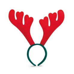 Gift Campaign Cerchietto in poliestere con le corna da renna personalizzato Reno> Gadget Natalizi