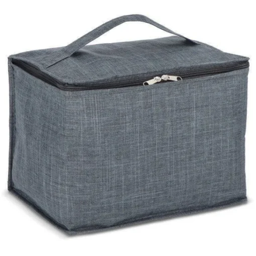 Gift Campaign Cestino da picnic con coperchio in legno e borsa frigo interna> Borse Termiche