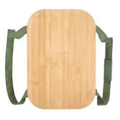 Gift Campaign Cestino da picnic con coperchio in legno e borsa frigo interna></noscript> Borse Termiche