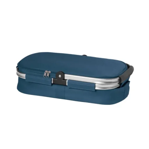 Gift Campaign Cestino picnic termico pieghevole con zip manico rinforzato Shopper> Borse Termiche